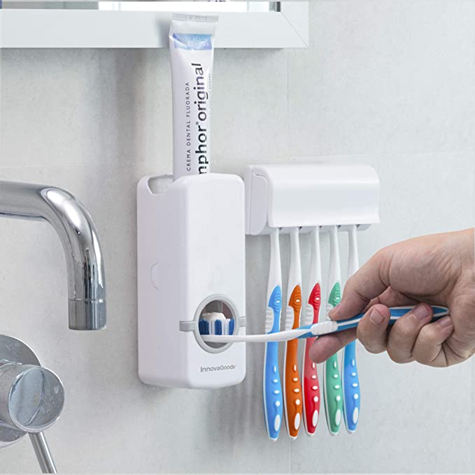 Dispensador Automático de Pasta de Dientes
