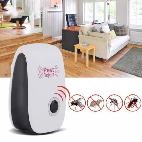 Pest Reject Pro – Repelente Ultrasónico de Plagas